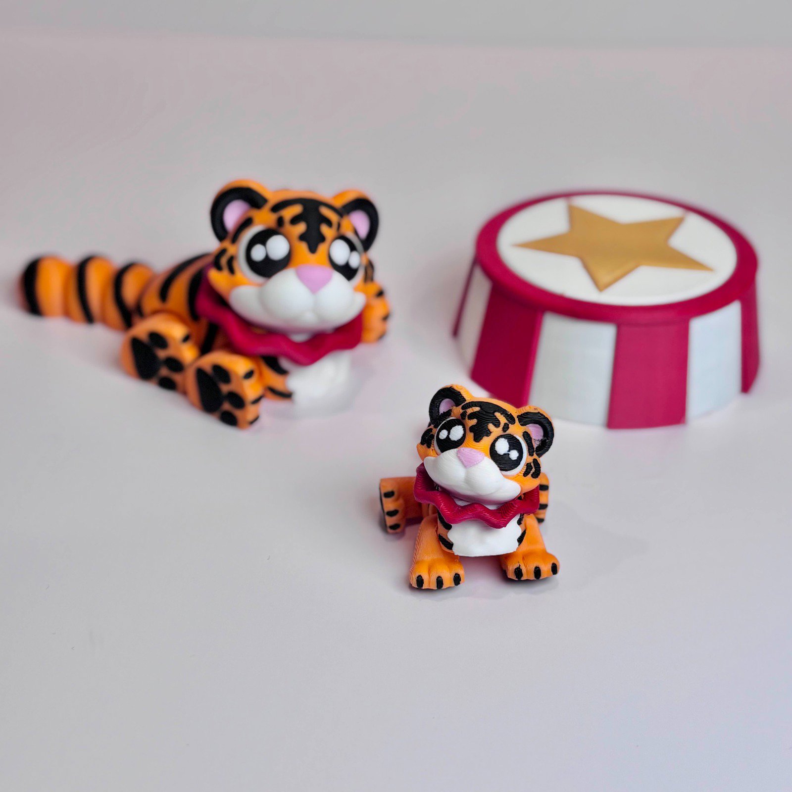 Sevimli Kaplan Mini Figürü