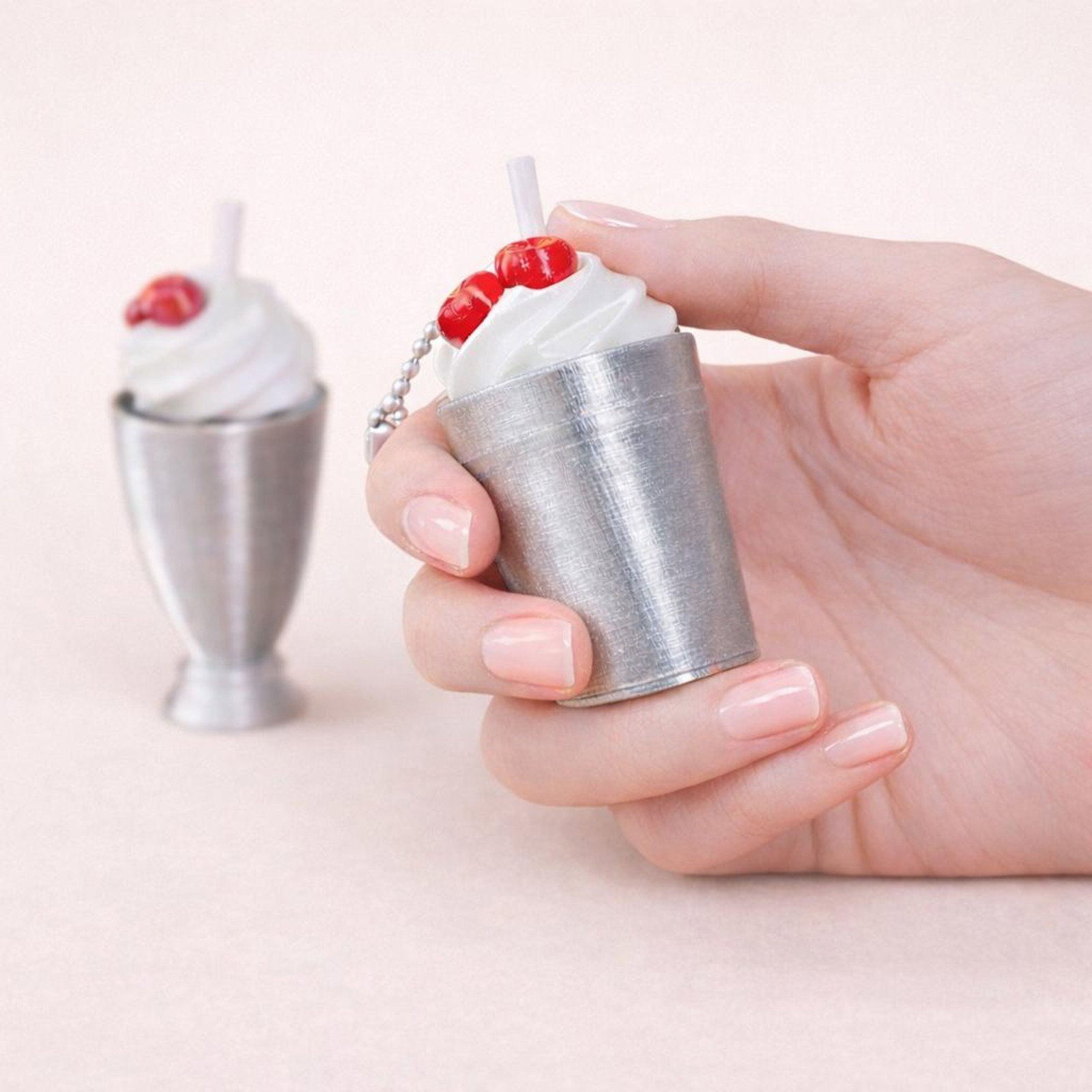 Eğlenceli Milkshake Anahtarlık - Sınırlı Üretim