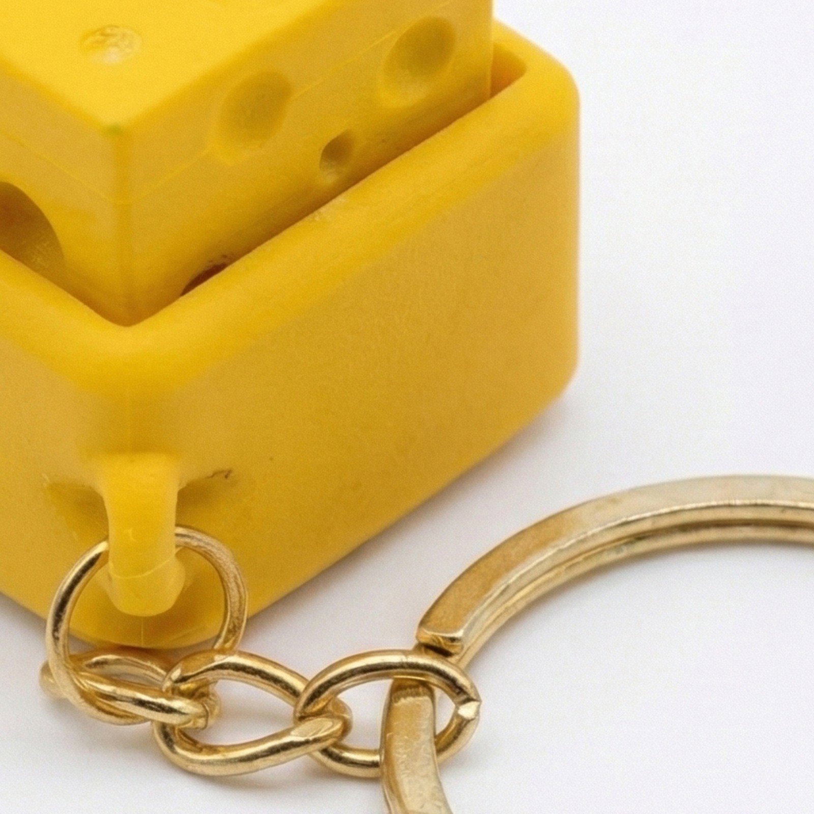 Eğlenceli Peynir Anahtarlık - Sürpriz Detay