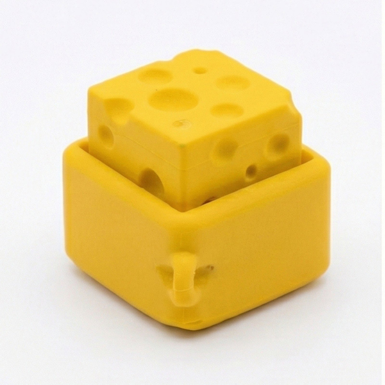 Eğlenceli Peynir Anahtarlık - Sürpriz Detay